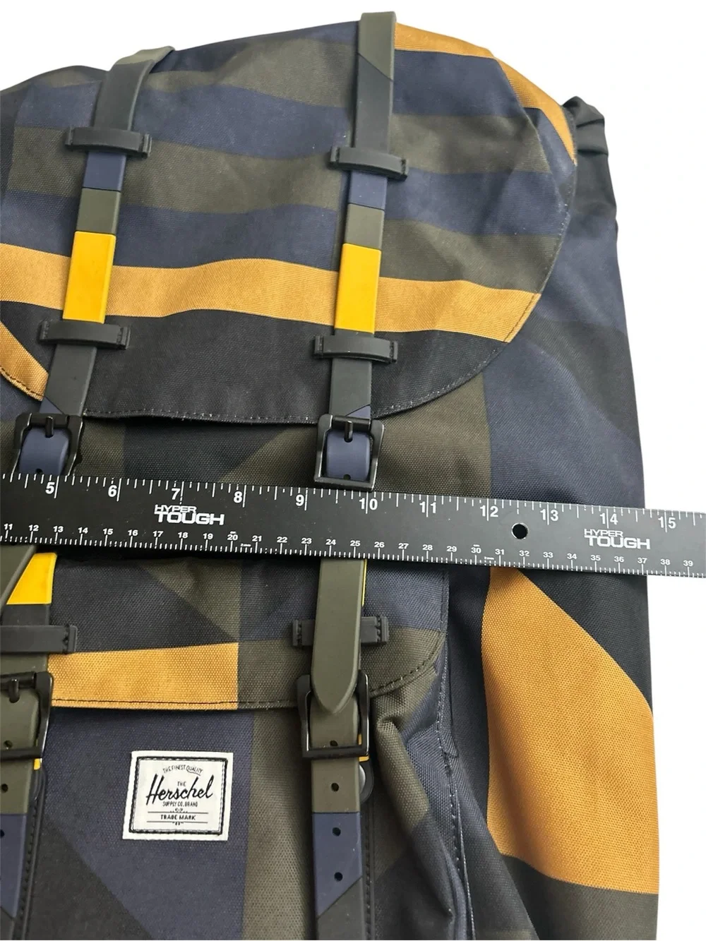 Herschel Supply Co. Backpack Little America Arrowwood Frontier Geo Navy Yellow